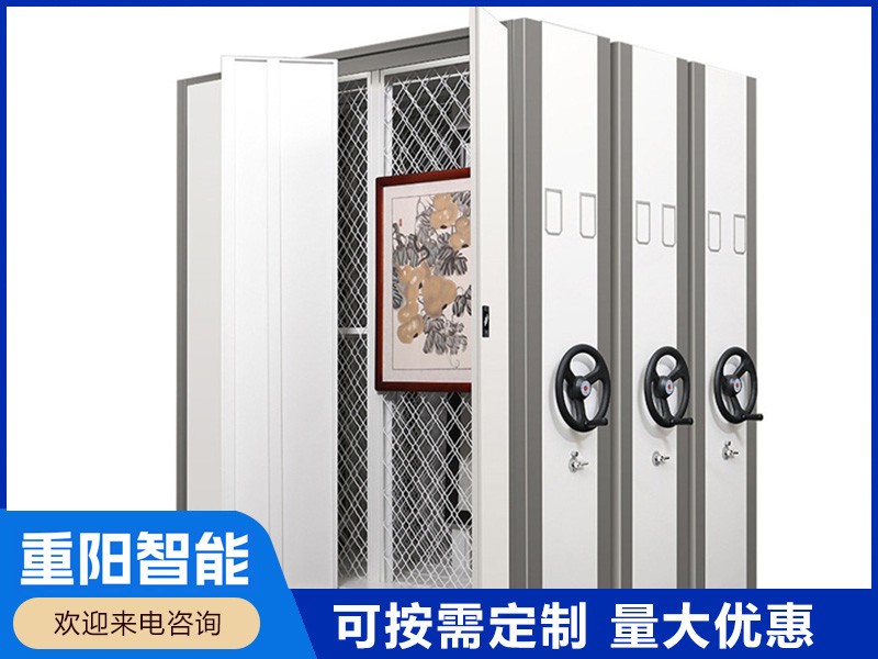 手動(dòng)油畫密集架